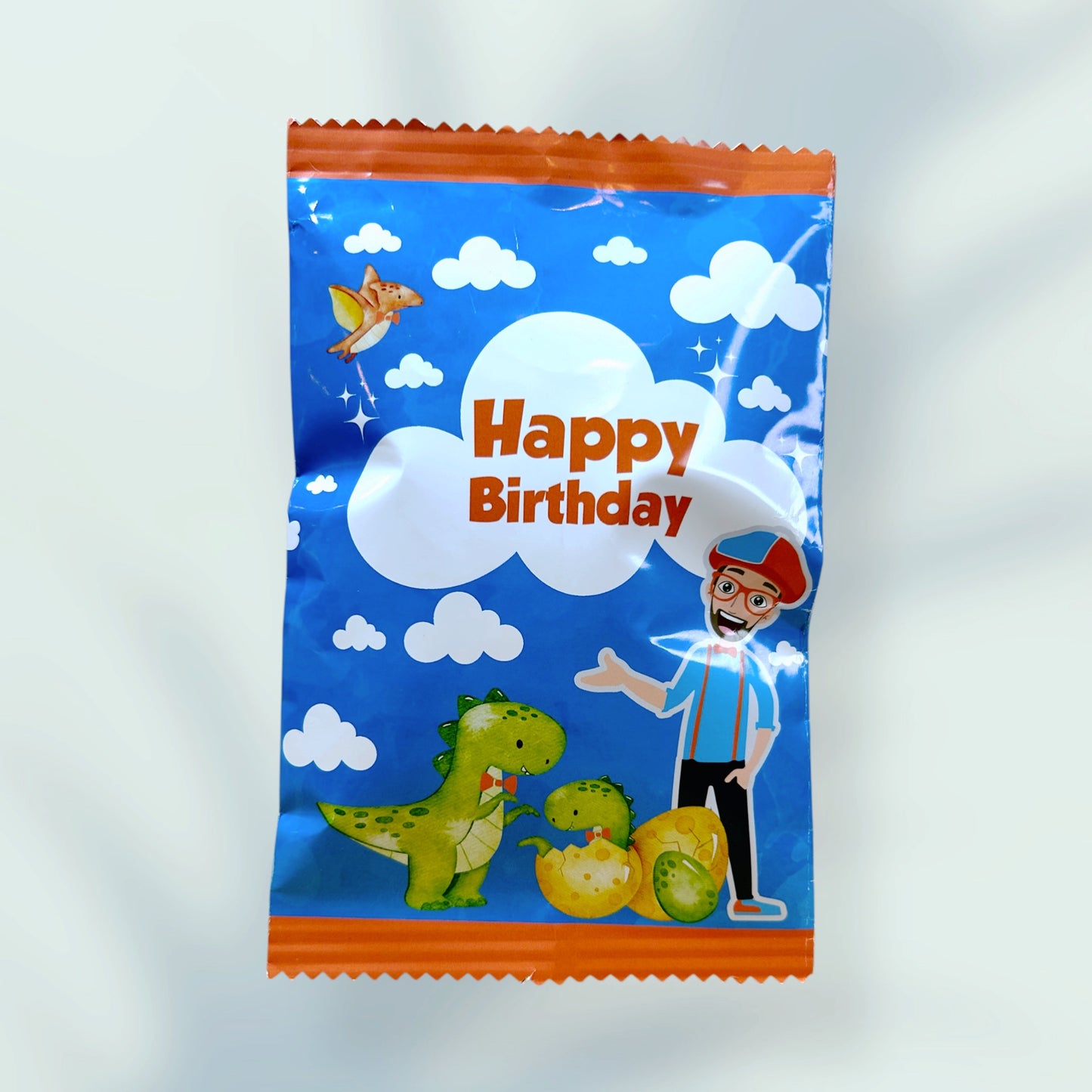 Blippi and Dino Chip Bag