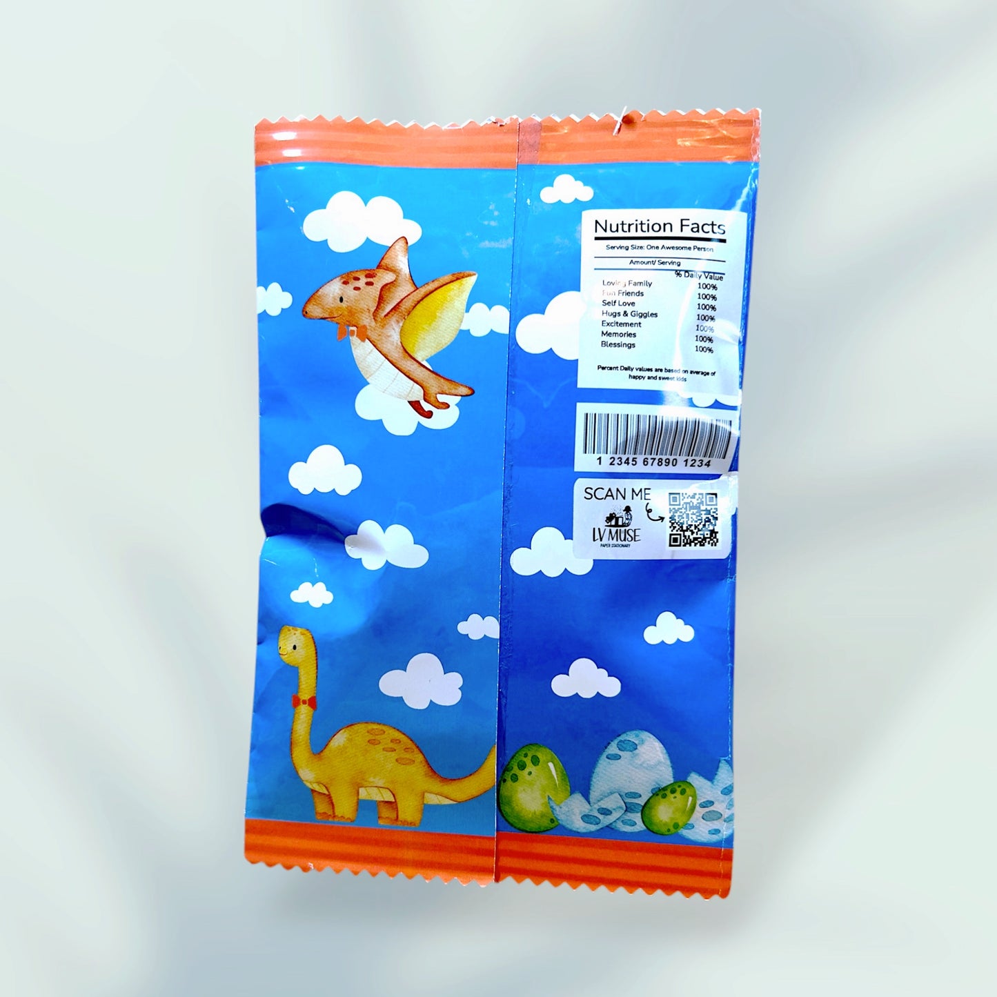 Blippi and Dino Chip Bag