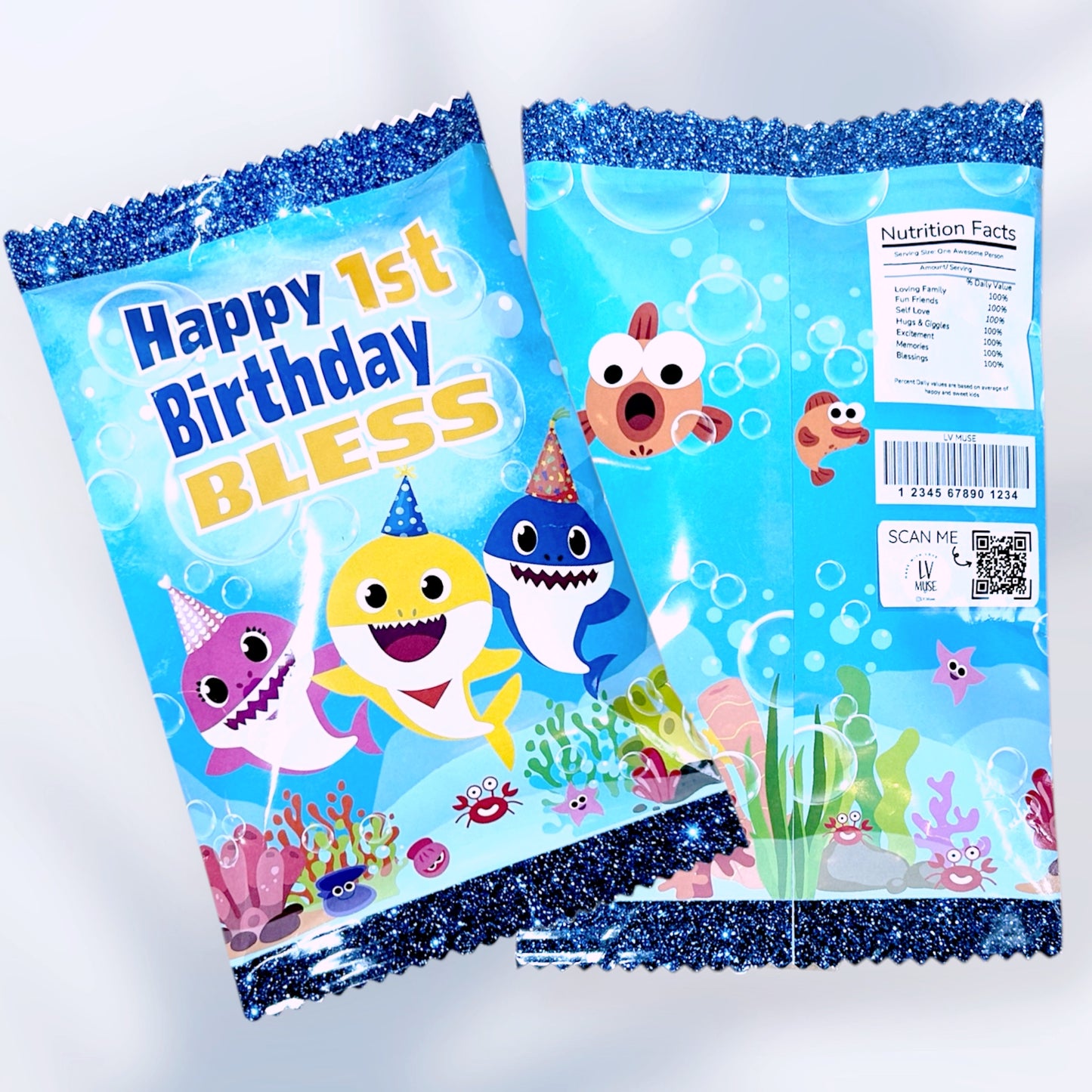 Baby Shark Chip Bag
